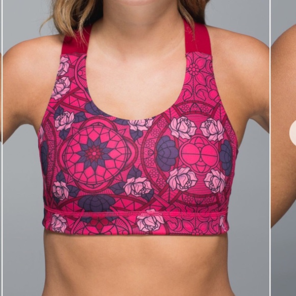 Lululemon All Sport Bra in Deepest Cranberry!